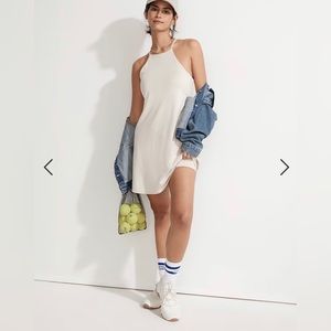 NWT Madewell Flex Fitness Dress in Harvest Moon